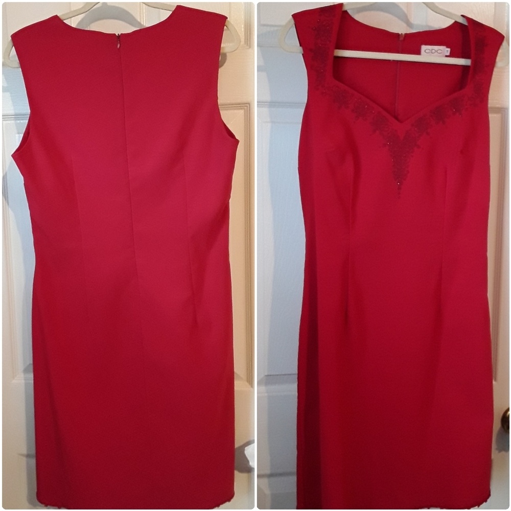 CDC red dress